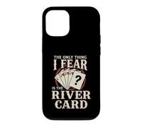 Carte de Poker The Only Thing I Fear River Coque pour iPhone 12/12 Pro