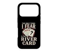 Carte de Poker The Only Thing I Fear River Coque pour iPhone 17 Pro