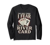 Carte de Poker The Only Thing I Fear River Manche Longue