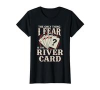 Carte de Poker The Only Thing I Fear River T-Shirt Graphique avec Valeur