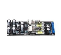 Carte de préamplificateur à Tube sous Vide 6J1 et Module de préampli HiFi avec LED Verte, entrée AC 12 V, PCB Double Face de 1,6 mm, condensateur de Filtre Principal 1000 UF 35 V
