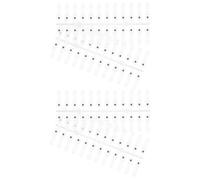 Carte de Présentation Magnétique pour Nail Art 96 Pièces en Plastique | Détachable, Légère, pour Studio Beauté et Entraînement, Adaptée aux Débutants Professionnels