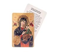 Carte de Prière Plastifiée Notre-Dame du Perpétuel Secours - La Maison Du Chrétien - Carte de Prière - Religieux