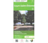 Carte de promenades - Court-Saint-Etienne (Belgique) | NGI