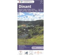 Carte de promenades - Dinant (Belgique) | NGI