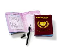 Carte de prompt retablissement pour malade - Passeport pour le mieux - livre d'or - cadeau à signer - maladie - convalescence - burn out - cadeau réconfort et bon rétablissement homme / femme