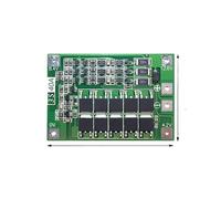 Carte de protect BMS 2S 3S 4s 5s 6S 15A 20A 40A, avec équilibre for utilisat de batterie de tournevis 8.4V 12V 14.4V 18V 21V 25V 36V(3S 40A Balance BMS)
