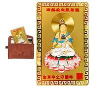 Carte de protection, carte de protection chinoise - Gold Amulet Card | Proventions traditionnelles de bon augure, décorations festives portables pour la collection de