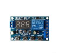 Carte de protection de batterie 6-40 V CC pour chargeur contrôleur de décharge avec affichage LED et sortie relais pour projets de bricolage