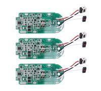 Carte de protection de batterie Li-ion 3 x 21,6 V, circuit imprimé de remplacement, compatible avec les aspirateurs Dyson et V8(3pcs)