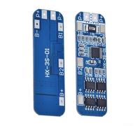 Carte de protection de batterie Li-ion 3S 12 V 10 A, pour protection contre les surcharges et les courts-circuits, compatible avec les packs au lithium 10,8 V 11,1 V 12,6 V