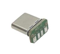 Carte de raccordement verticale USB 3.1 Type C 16 broches 4 fils de soudage bande de données PCB carte USB tête mâle 16P connecteur USB C(1PC)