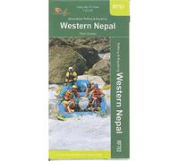 Carte de rafting - Rafting en eau vive et kayak dans l'ouest du Népal (RF703) | Himalayan MapHouse