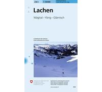 Carte de randonnée à ski n° 236S - Lachen, Rigi, Ybrig, Glärnisch (Suisse) | Swisstopo - ski au 1/50 000