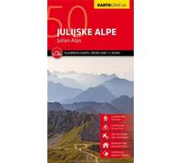 Carte de randonnée - Alpes Juliennes (Slovénie) | Kartografija