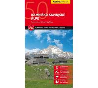 Carte de randonnée - Alpes Kamniques & Savinja (Slovénie) | Kartografija