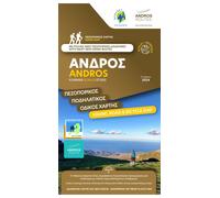 Carte de randonnée - Andros | Anavasi