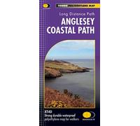 Carte de randonnée - Anglesey Coastal Path XT40 | Harvey Maps - National Trail maps