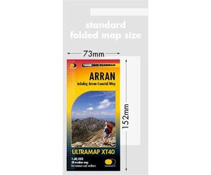 Carte de randonnée - Arran XT40 | Harvey Maps - Ultramap