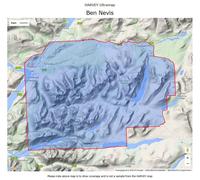 Carte de randonnée - Ben Nevis XT40 | Harvey Maps - Ultramap