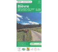 Carte de randonnée - Bièvre (Belgique) | NGI