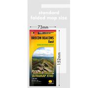 Carte de randonnée - Brecon Beacons Est XT40 | Harvey Maps - Ultramap