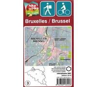Carte de randonnée - Bruxelles | Mini Planet
