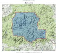 Carte de randonnée - Cairngorms & Lochnagar XT40 BMM | Harvey Maps - British Mountain