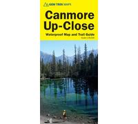 Carte de randonnée - Canmore Up-Close (PN Banff, Alberta) | Gem Trek
