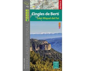 Carte de randonnée - Cingles de Berti (Catalogne), Sant Miquel del Fai - Édition 2020 | Alpina