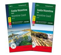 Carte de randonnée - Costa Vicentina 1:50 000 (Portugal) | Freytag & Berndt