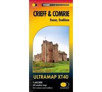 Carte de randonnée - Crieff & Comrie, Doune, Dunblane XT40 | Harvey Maps - Ultramap