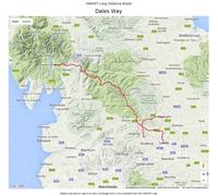 Carte de randonnée - Dales Way XT40 | Harvey Maps - National Trail maps