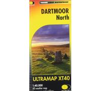 Carte de randonnée - Dartmoor Nord XT40 | Harvey Maps - Ultramap