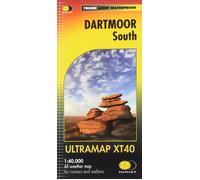 Carte de randonnée - Dartmoor Sud XT40 | Harvey Maps - Ultramap