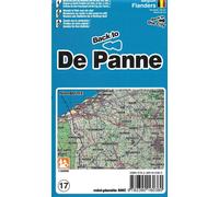 Carte de randonnée - De Panne (Flandres, Belgique) | Mini Planet