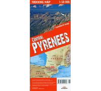 Carte de randonnée des Pyrénées centrales 1:50 000