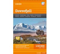 Carte de randonnée - Dovrefjell (Norvège) | Calazo - 1/50 000