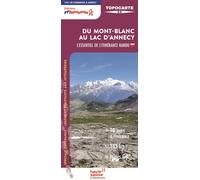 Carte de randonnée - Du Mont-Blanc au lac d'Annecy | FFRandonnée