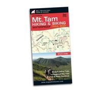 Carte de randonnée et de cyclisme du Mt. Tam | Map Adventures
