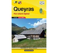 Carte de randonnée et de tourisme (format poche) - Parc national du Queyras | Didier Richard