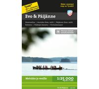 Carte de randonnée - Evo & Päijänne (Finlande) | Calazo