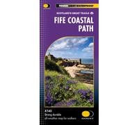 Carte de randonnée - Fife Coastal Path XT40 | Harvey Maps - National Trail maps