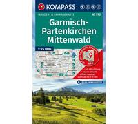 Carte de randonnée - Garmisch-Partenkirchen & Mittenwald | Kompass 790 - 1:35 000