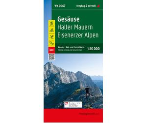 Carte de randonnée - Gesäuse, Haller Mauern, Eisenerzer Alpen (Alpes autrichiennes), n° WK062 | Freytag & Berndt