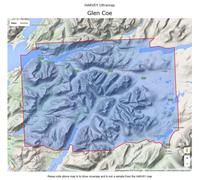 Carte de randonnée - Glen Coe XT40 | Harvey Maps - Ultramap