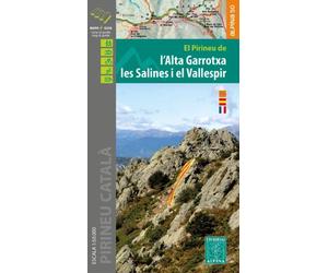 Carte de randonnée & Guide - Les Pyrénées de l’Alta Garrotxa, des Salines et du Vallespir (Pyrénées catalanes) | Alpina