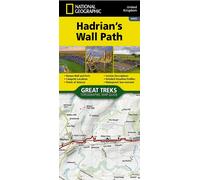 Carte de randonnée - Hadrian's Wall Path | National Geographic - Great Treks