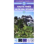Carte de randonnée : Haute-Tinée - Alta, N° 6 (bilingue français-italien)