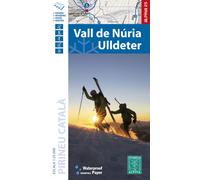 Carte de randonnée hivernale - Vall de Nuria, Ulldeter (Pyrénées catalanes) | Alpina